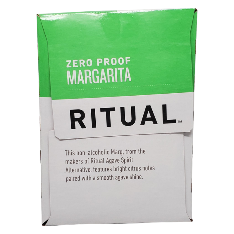 Ritual Zero Proof Margarita Non-Alcoholic Cocktail 4pk 12oz cans