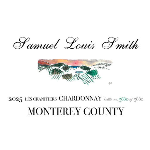 Samuel Louis Smith Chardonnay Les Granitiers label