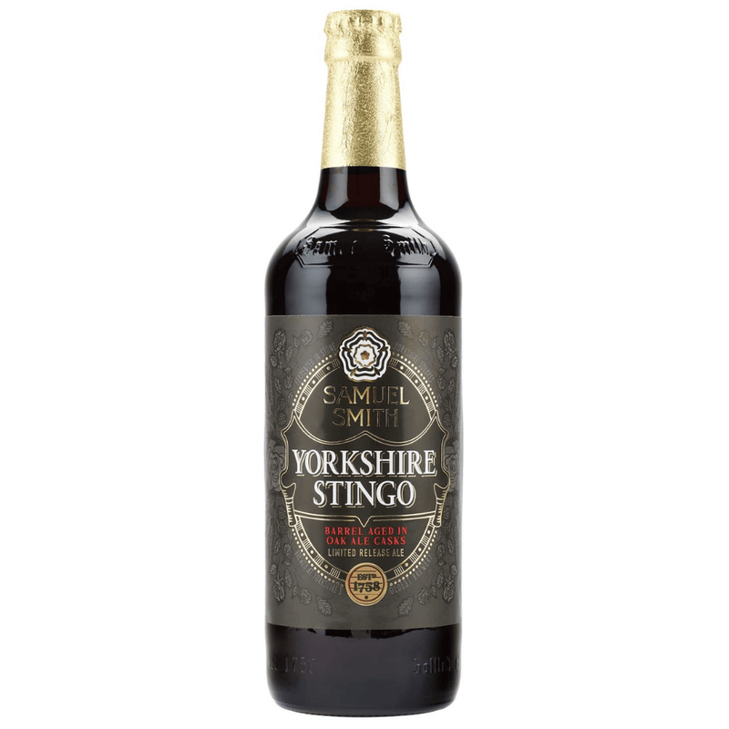 Samuel Smith Yorkshire Stingo Barrel Aged in Oak Ale Casks Limited Release Ale 550ml