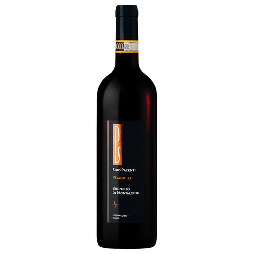 Siro Pacenti Brunello di Montalcino Pelagrilli bottle