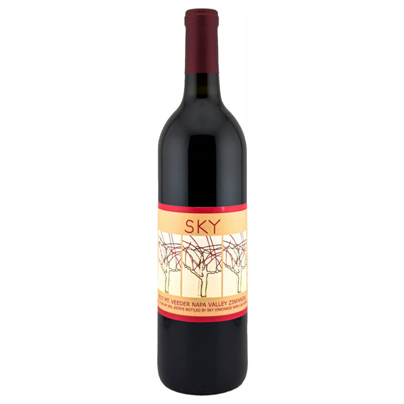 2017 Sky Vineyards Mt. Veeder Zinfandel bottle