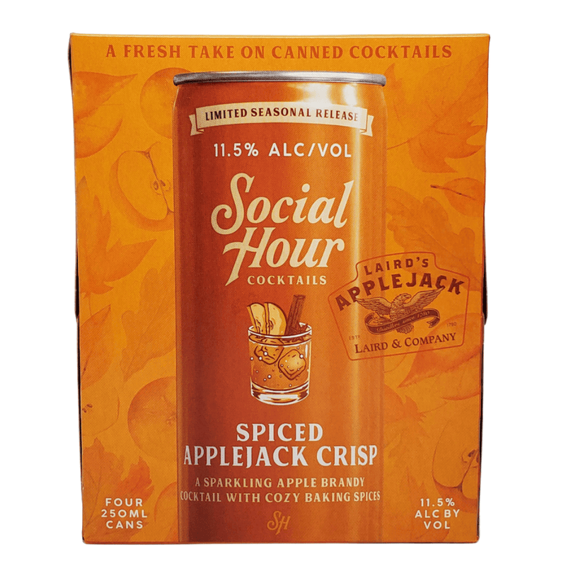 Social Hour Cocktails Applejack Crisp 4pk cans