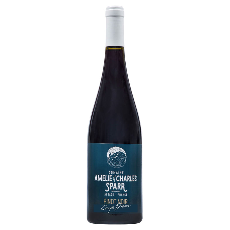 Amelie & Charles Sparr Carpe Diem Pinot Noir bottle