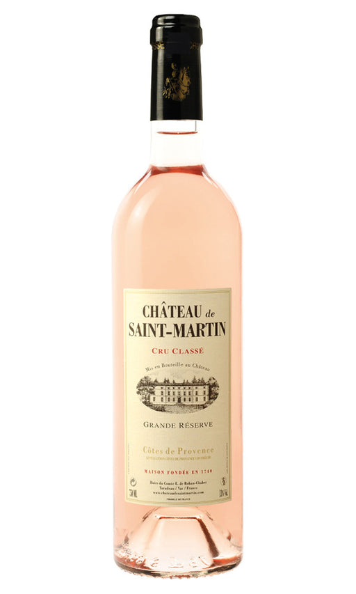 Chateau de Saint-Martin Cotes de Provence Rosé Grande Reserve bottle