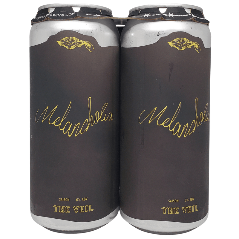 The Veil Brewing Melancholia Farmhouse Ale Saison 4pk 16oz cans