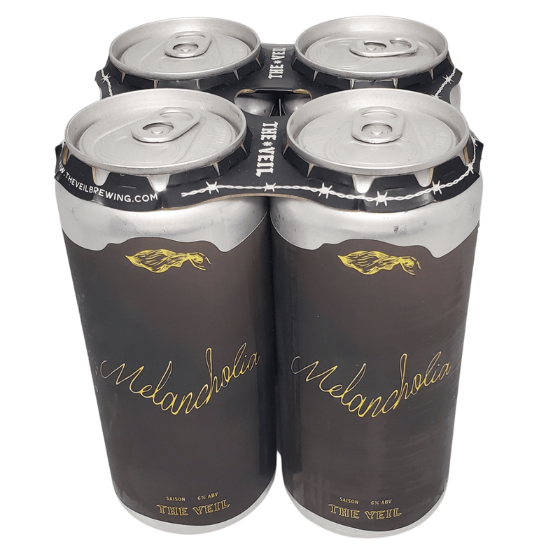 The Veil Brewing Melancholia Farmhouse Ale Saison 4pk 16oz cans