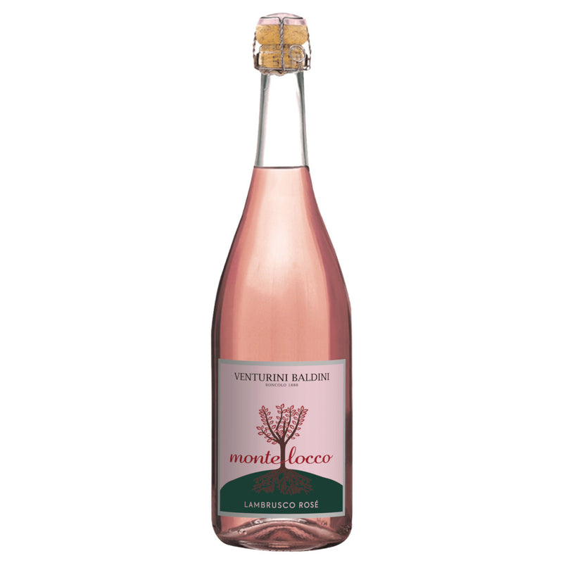 Venturini Baldini Montelocco Lambrusco Rosé bottle