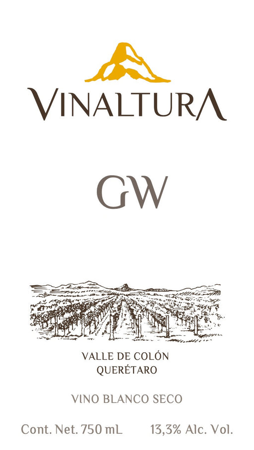 Vinaltura Gewurztraminer label