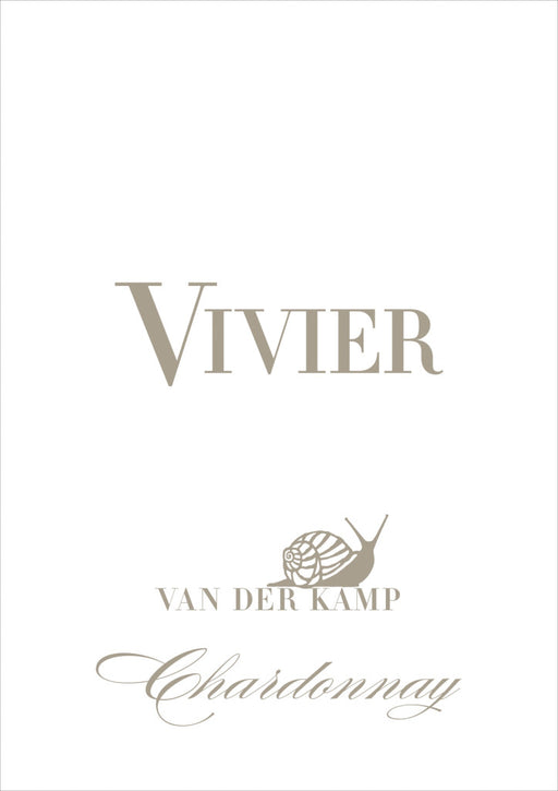 Vivier Van der Kamp Chardonnay label