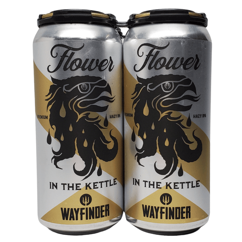Wayfind Beer Flower in the kettle hazy IPA 4pk