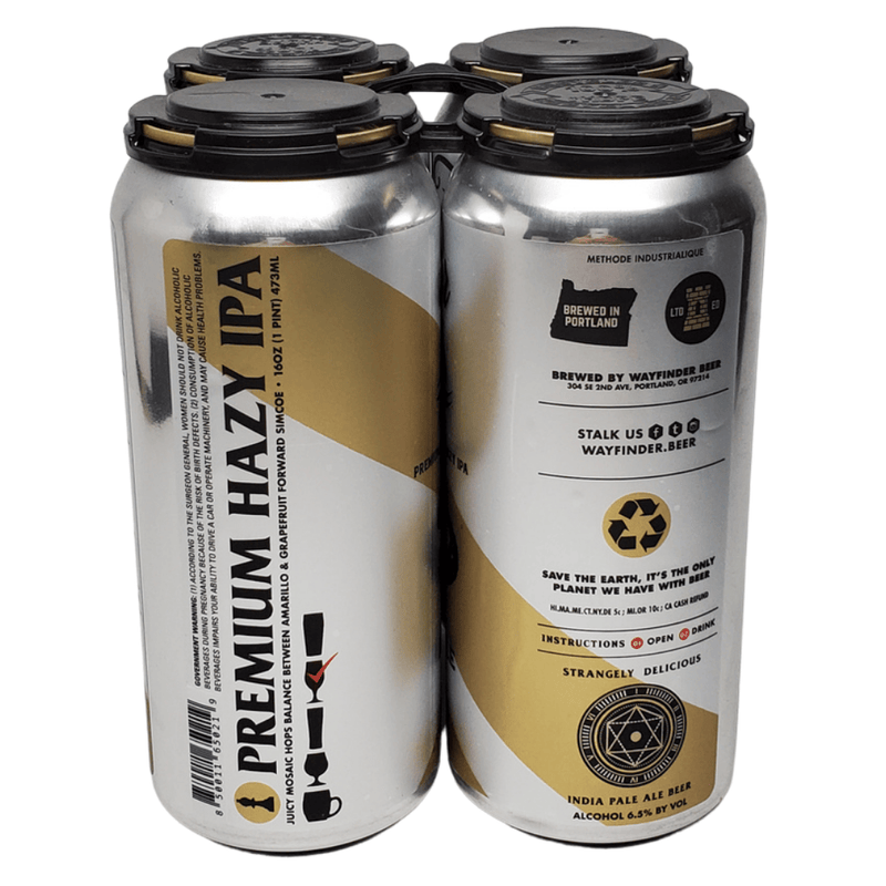 Wayfind Beer Flower in the kettle hazy IPA 4pk