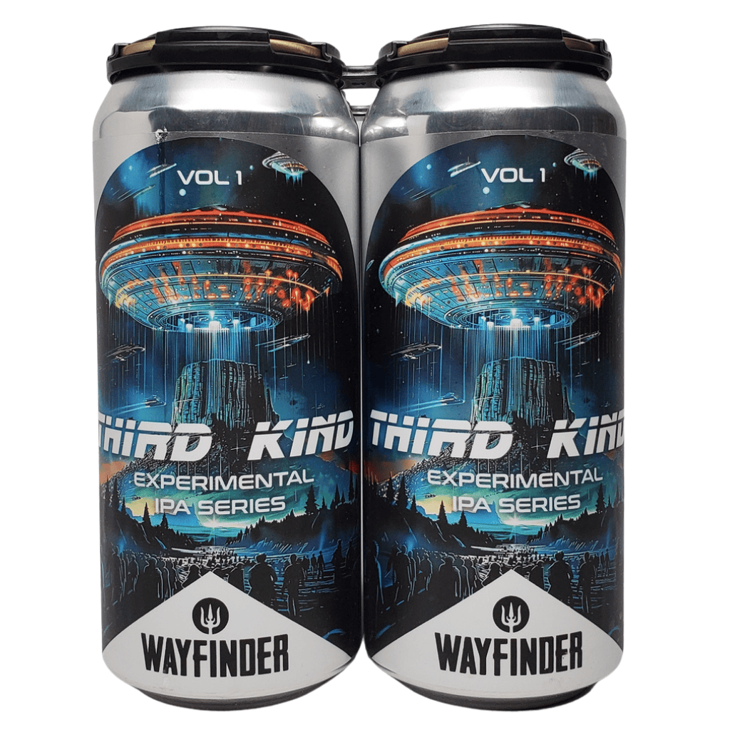 Wayfinder Beer Third Kind Experimental IPA Series Vol 1 4pk 16oz cans ...