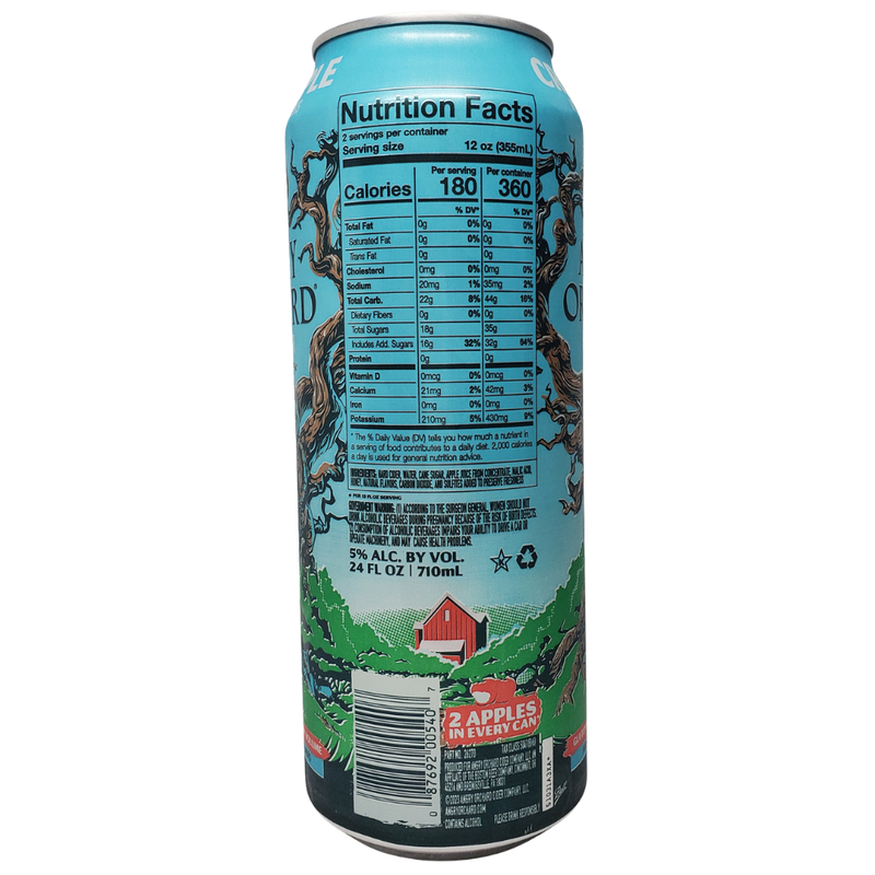 Angry Orchard Crisp Apple Hard Cider 24oz single can