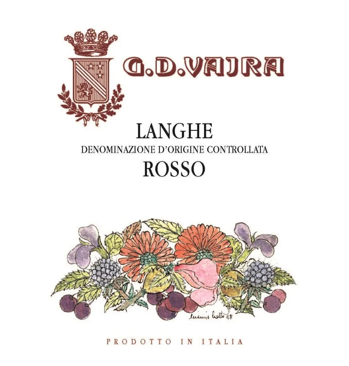 2025 Vajra, G.D. - Langhe Rosso (750ml)