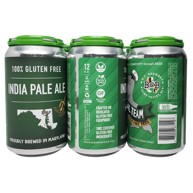B.C. Brewery Ceal Team India Pale Ale 6pk 12oz cans
