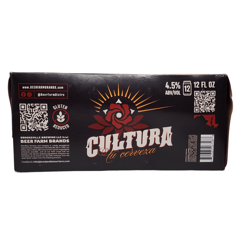 Beer Farm Cultura Mexican Lager 12pk