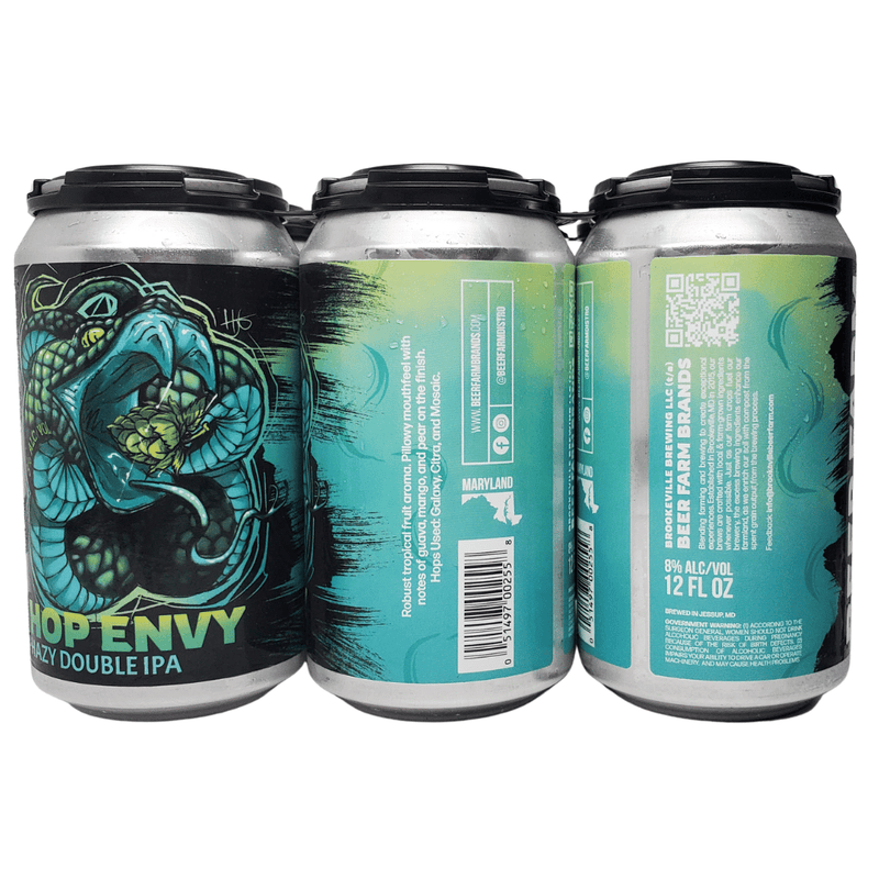 Beer Farm Hop Envy Hazy DIPA 6pk 12oz cans
