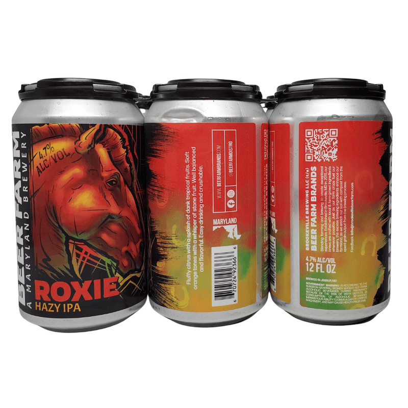 Beer Farm Roxie Session Hazy IPA 6pk 12oz cans