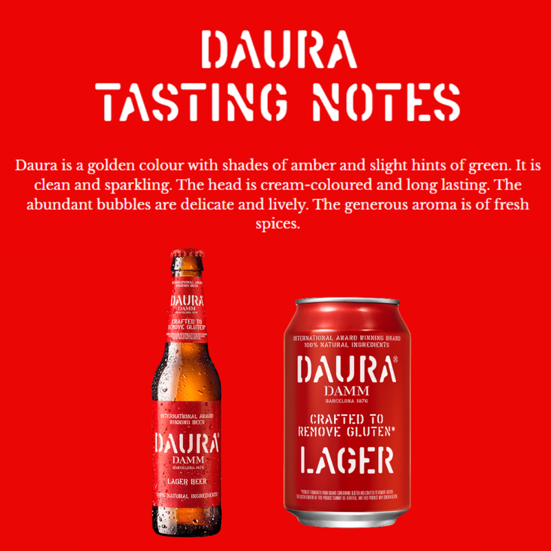 Estrella Damm DAURA Gluten free 6pk bottle