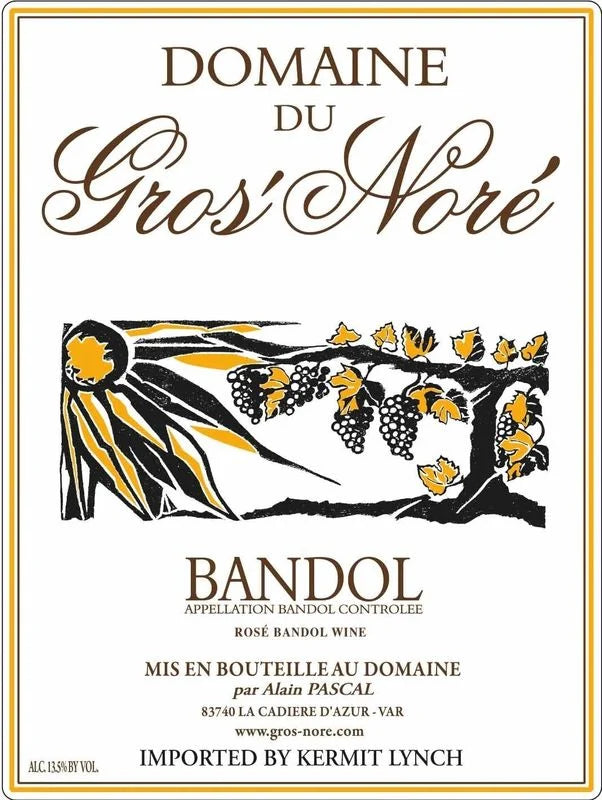 2025 Gros Nore - Bandol Rose (750ml)