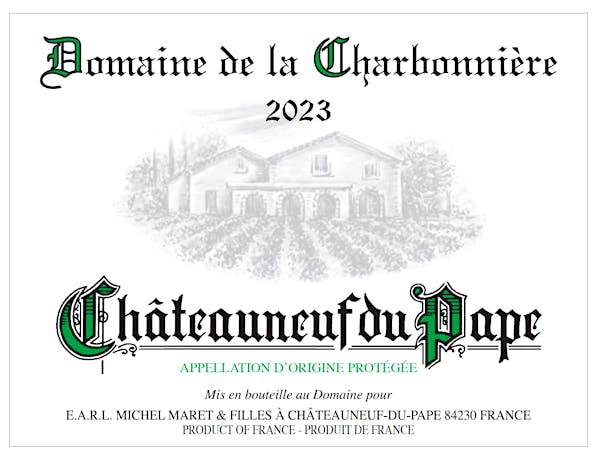 2023 Charbonniere - Chateauneuf du Pape BLANC (750ml)