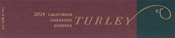 2024 Turley - Zinfandel Napa Juvenile (750ml)