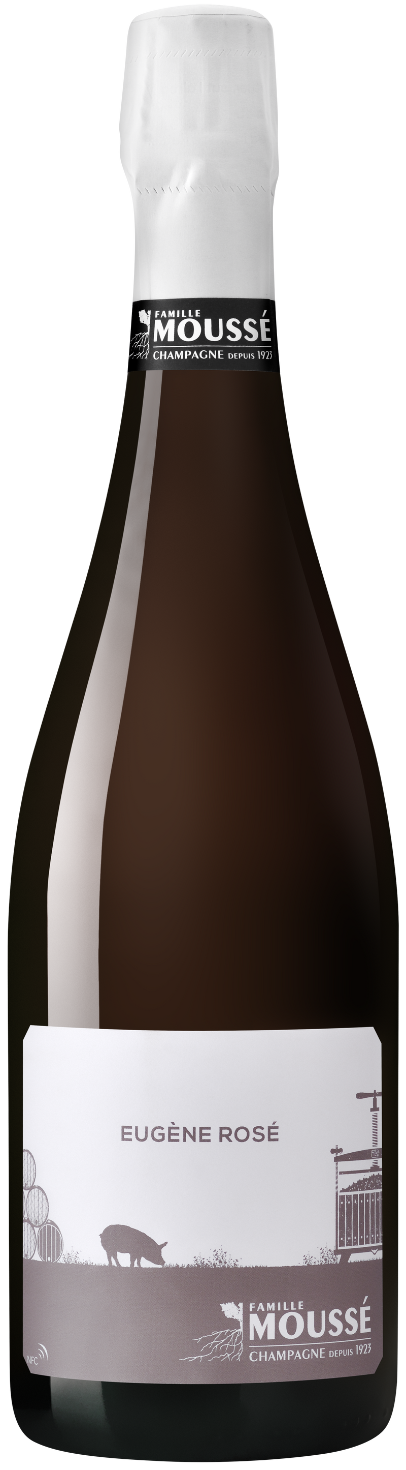 NV Mousse  - Champagne Extra-Brut Rose Eugene (750ml) [PRE ARRIVAL]