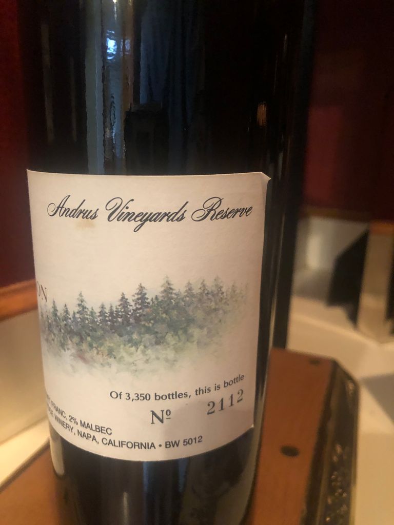 1985 Pine Ridge Vineyards Andrus Reserve (750ml)
