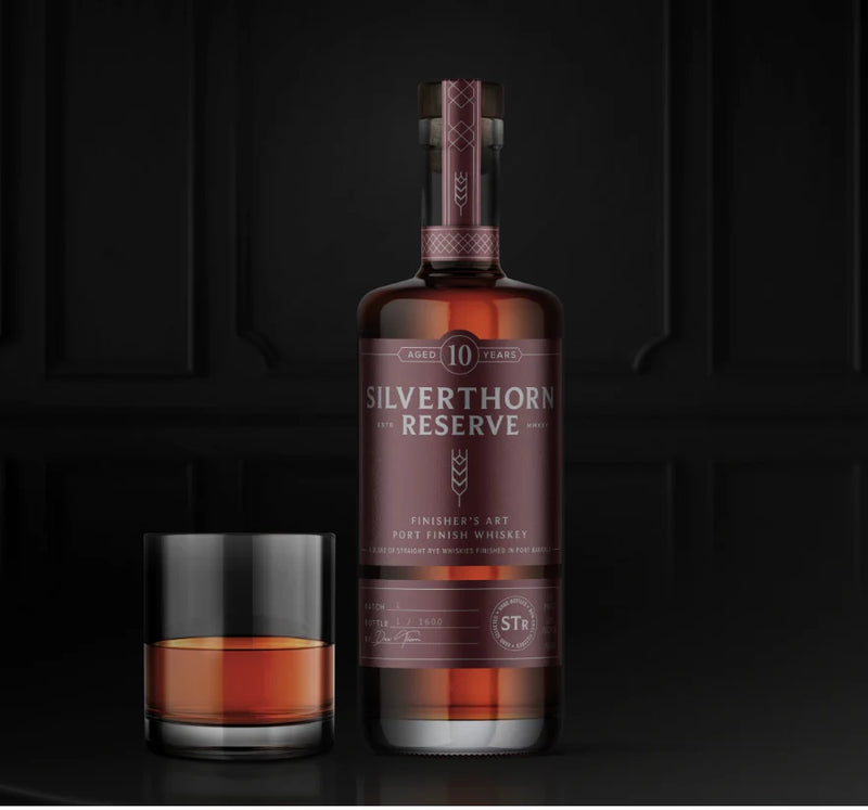 Silverthorn Reserve 10 yr Port Finish Rye Whiskey 750ml