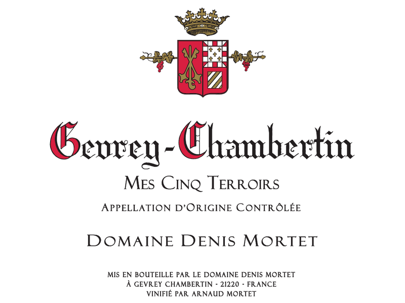 2022 Denis Mortet - Gevrey Chambertin mes Cinq Terroirs (750ml) [PRE ARRIVAL]