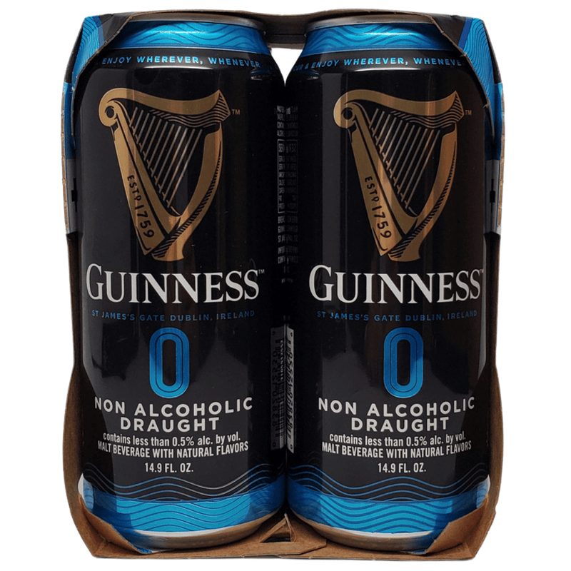 Guinness Draught Non-Alcohol 4pk Can