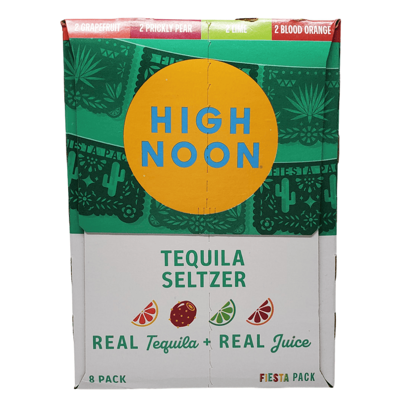 High Noon Spirits Tequila Seltzer Fiesta 8pk