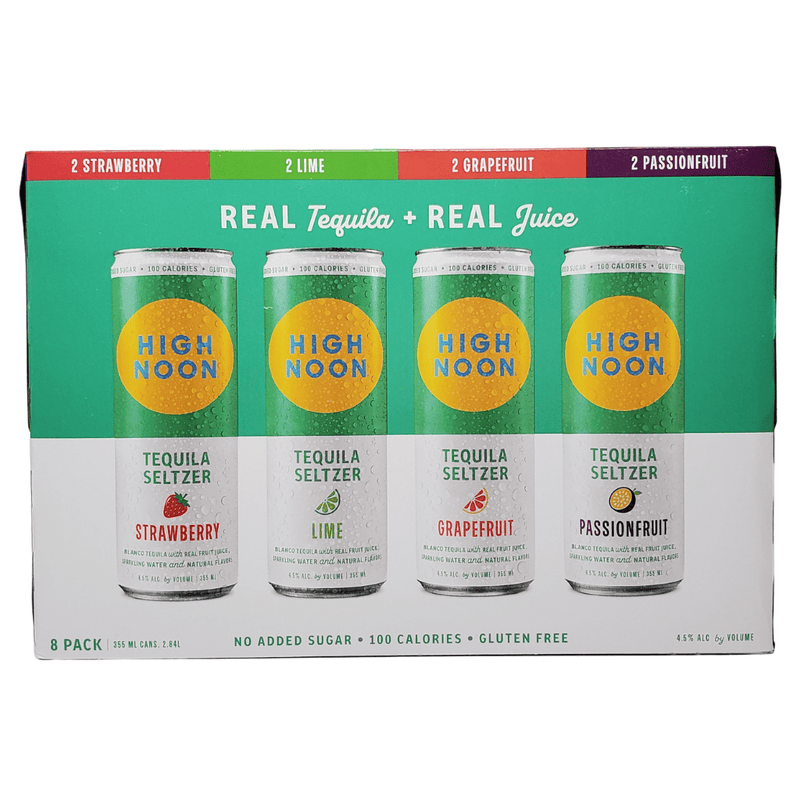 High Noon Spirits Tequila Seltzer Variety 8pk