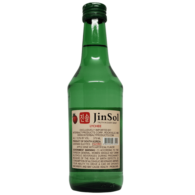 JinSol Lychee wine soju 375ml
