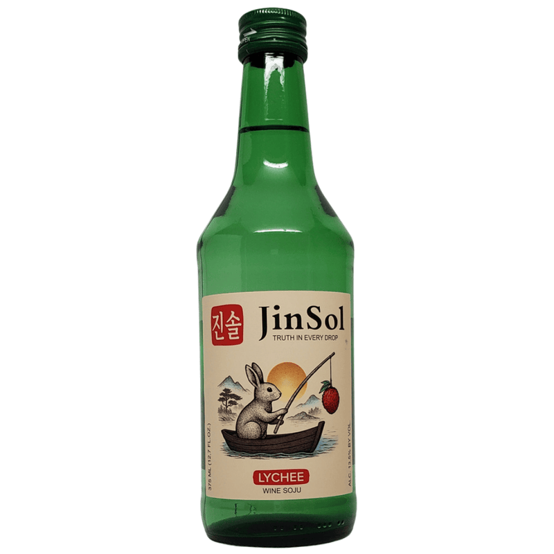 JinSol Lychee wine soju 375ml