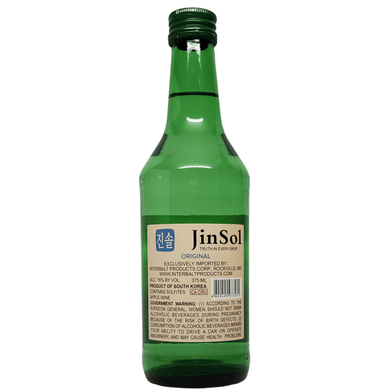jinsol original wine soju 375ml