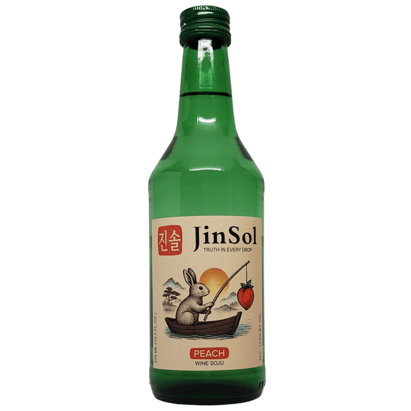 JinSol Peach wine soju 375ml