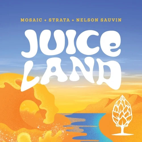 Beer Tree Brew Juice Land v5 (Mosaic, Strata, Nelson) Imperial Hazy IPA 4pk 16oz can