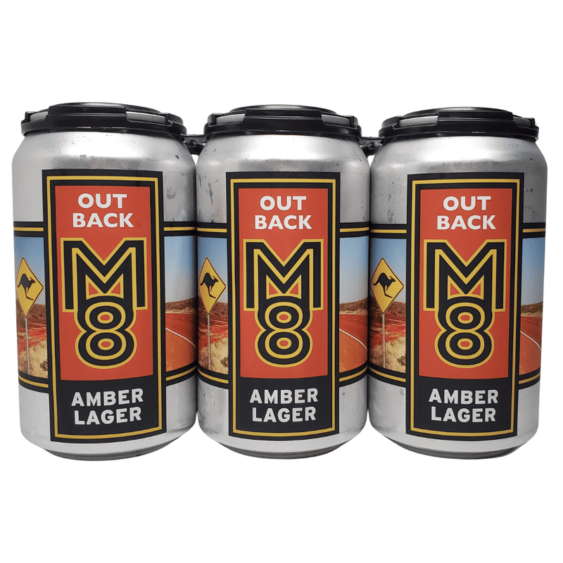 M8 Beer Co. Outback Amber Lager 6pk 12oz cans