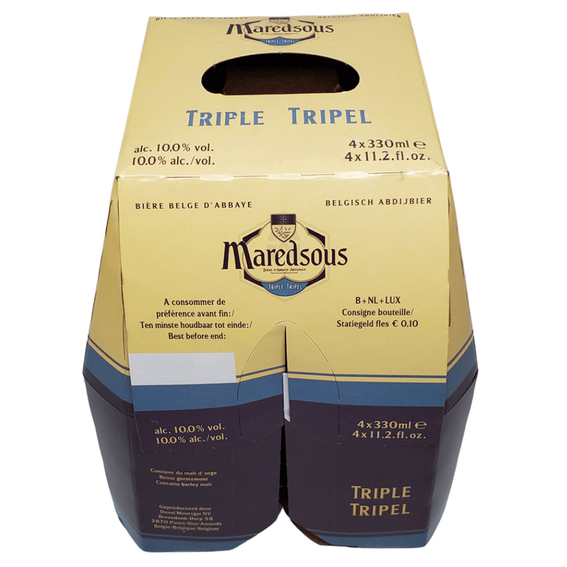 Maredsous Triple-Tripel Belgian Abbey Ale 4pk