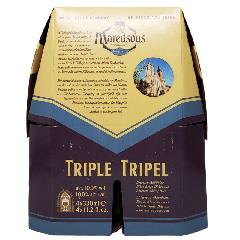 Maredsous Triple-Tripel Belgian Abbey Ale 4pk