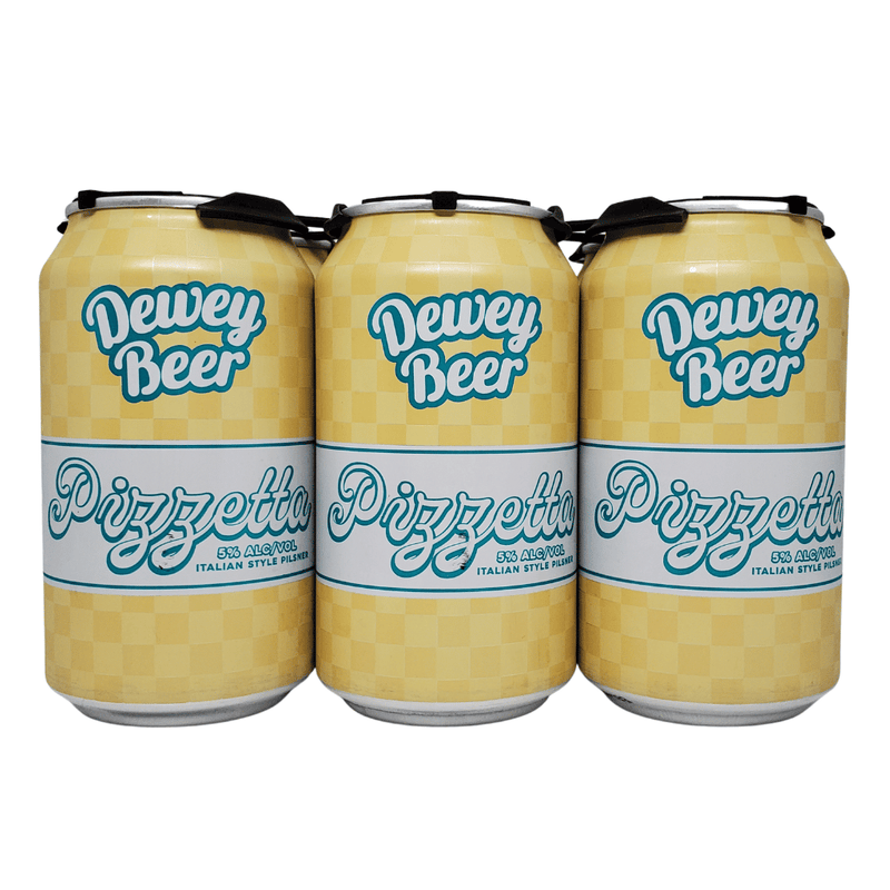 Dewey Beer Pizzetta Italian-style pilsner 6pk 12oz cans