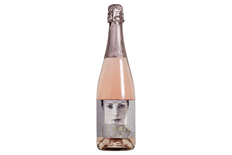 NV Sonríe - (Castilla y León) Non-Alcoholic Sparkling Rosé (750ml)