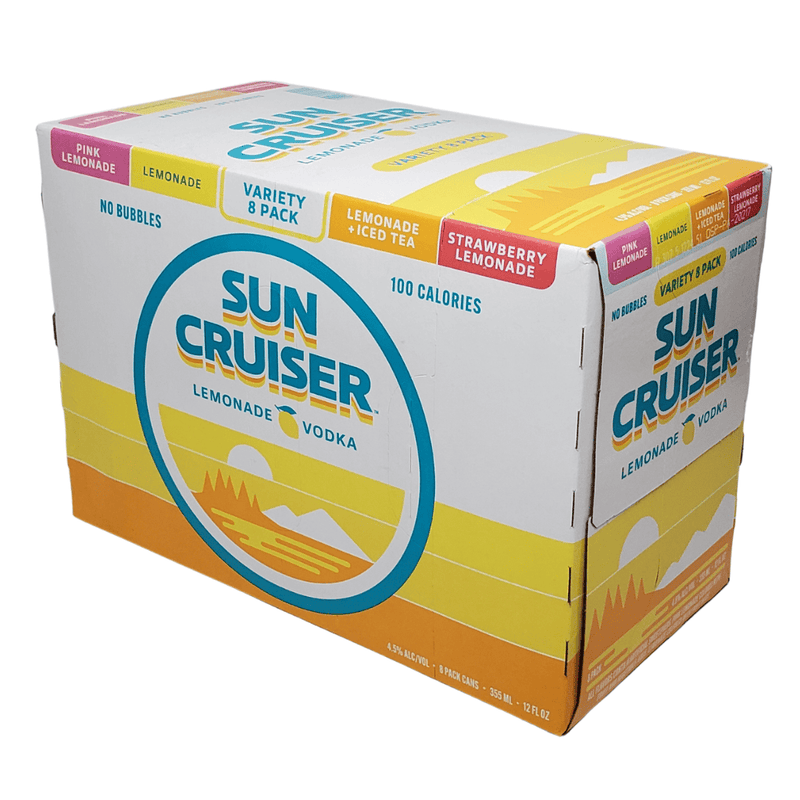 Sun Cruiser Lemonade Vodka Variety 8pk