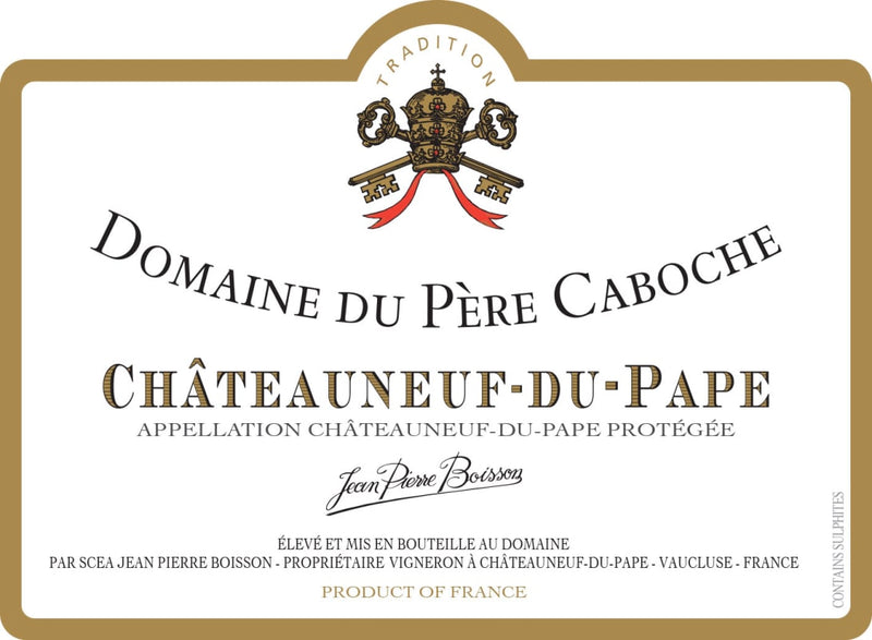 2023 Pere Caboche - Chateauneuf du Pape HALF BOTTLE (375ml)