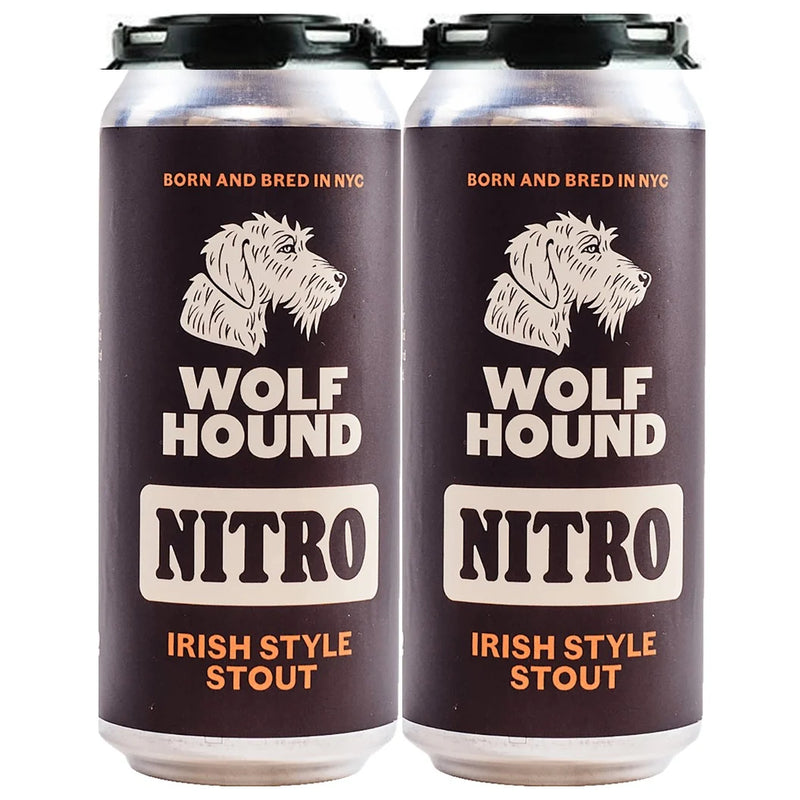 Afterglow Brewing Wolfhound Black IPA 4pk 16oz cans