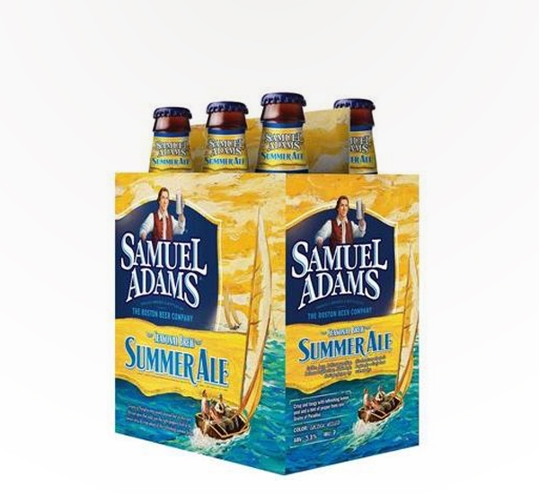Sam Adams Summer Ale 6pk bottle. MacArthur Beverages