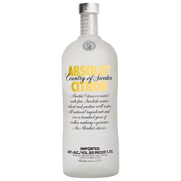 Picture of Absolut Citron Vodka 1.75L