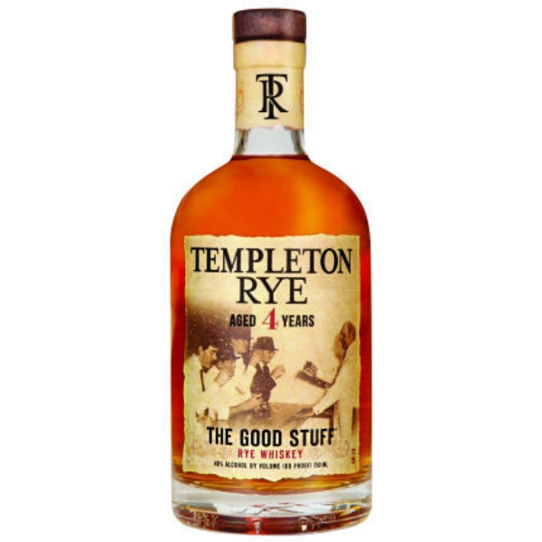 Picture of Templeton 4 yr Rye Whiskey 750ml