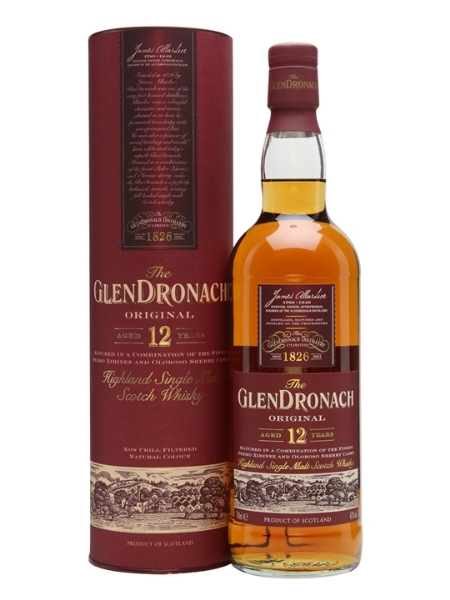 Picture of Glendronach 12 yr Single Malt Whiskey 750ml
